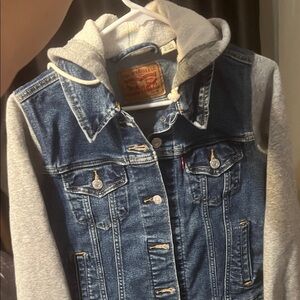Levi's Denim and sweatshirt Jacket